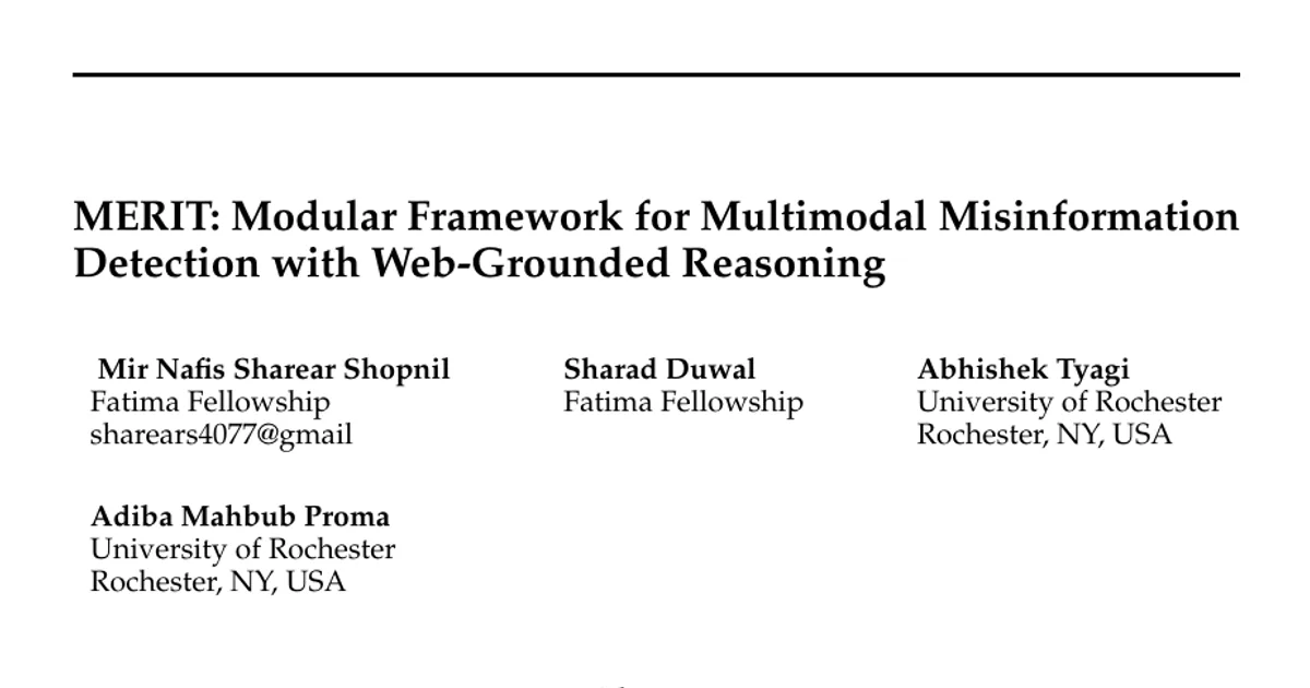 MIRAGE: Agentic Framework for Multimodal Misinformation Detection with Web-Grounded Reasoning