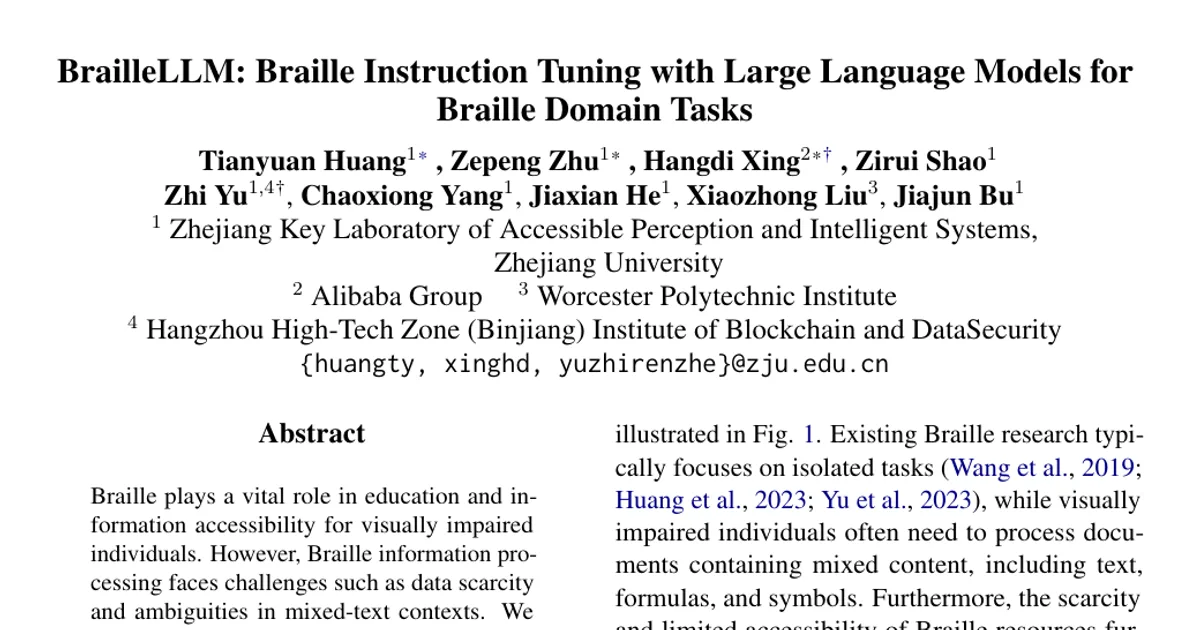 BrailleLLM: Braille Instruction Tuning with Large Language Models for Braille Domain Tasks
