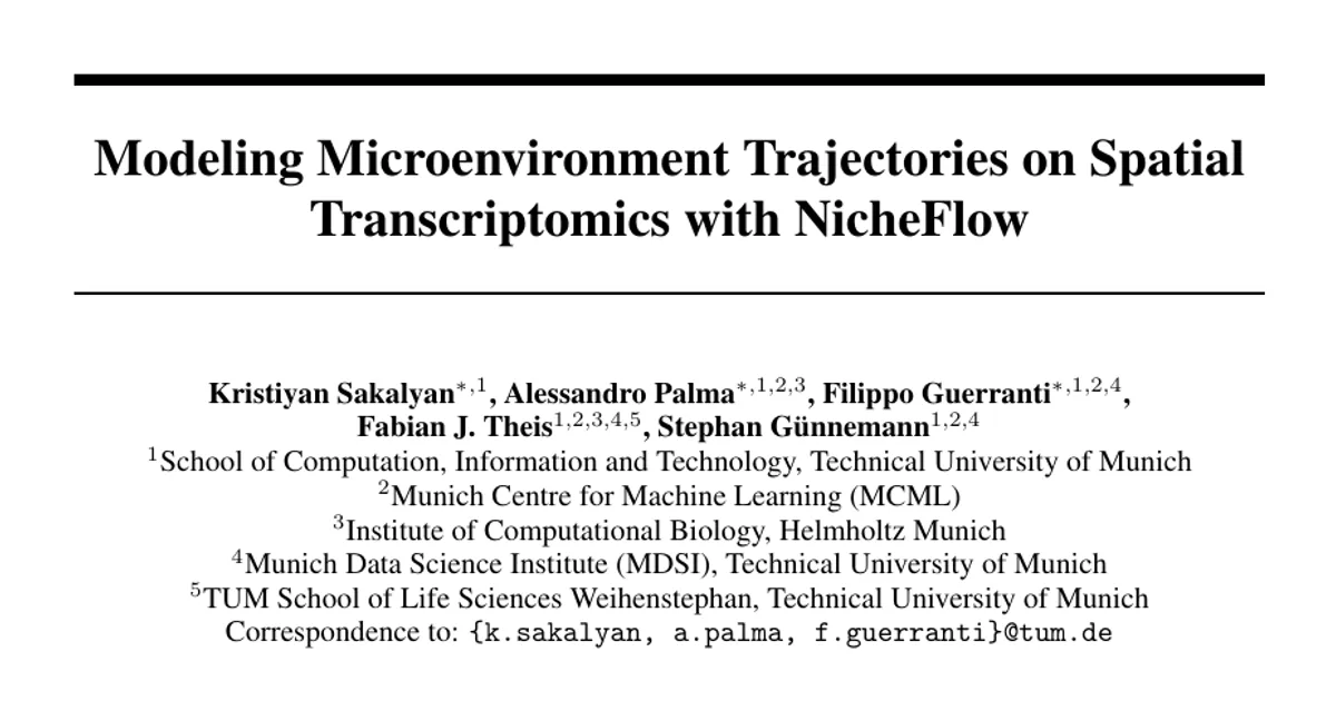 Modeling Microenvironment Trajectories on Spatial Transcriptomics with NicheFlow