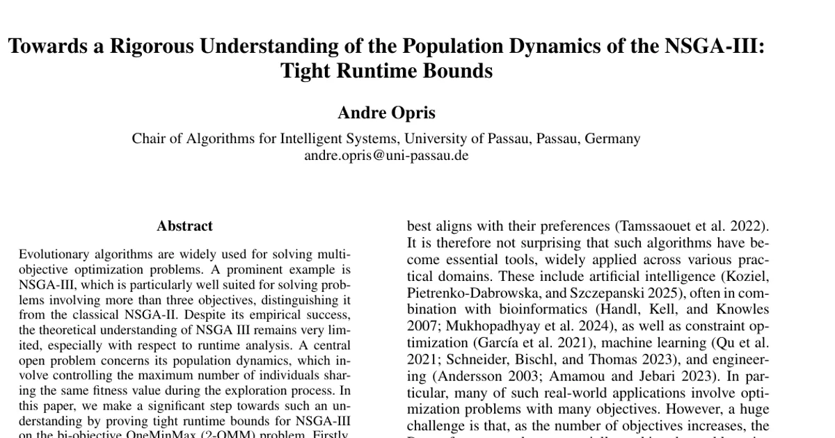 Towards a Rigorous Understanding of the Population Dynamics of the NSGA-III: Tight Runtime Bounds