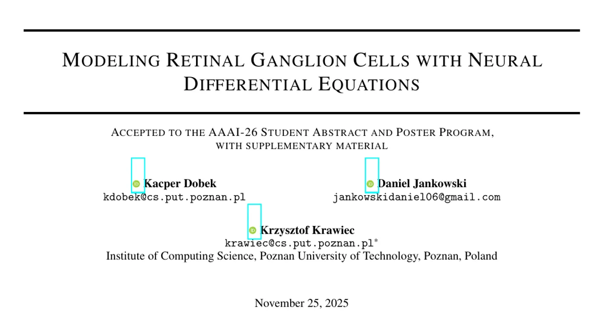 Modeling Retinal Ganglion Cells with Neural Differential Equations