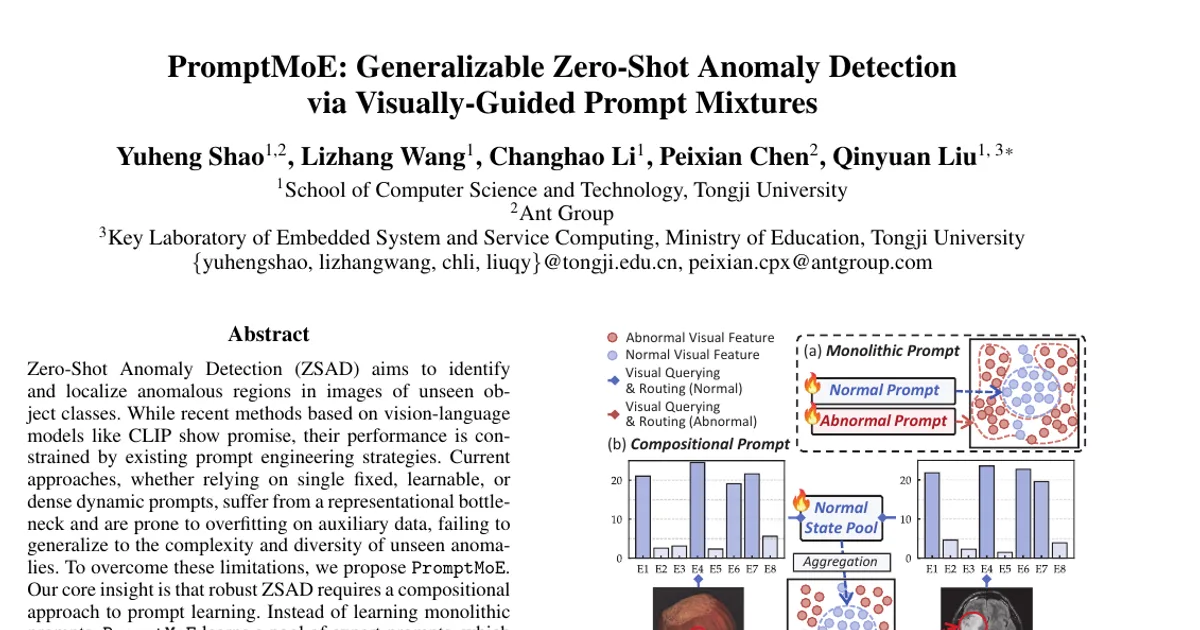 PromptMoE: Generalizable Zero-Shot Anomaly Detection via Visually-Guided Prompt Mixtures