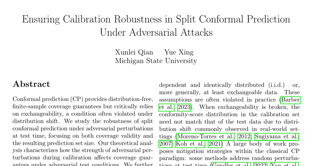 Ensuring Calibration Robustness in Split Conformal Prediction Under Adversarial Attacks