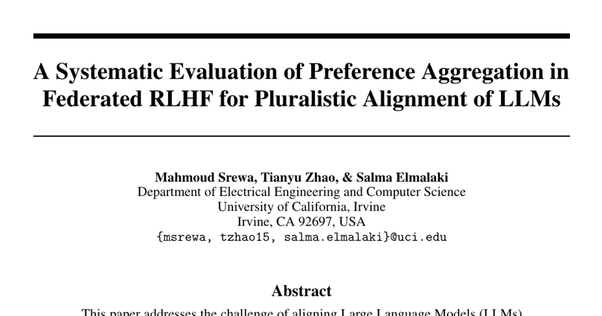 A Systematic Evaluation of Preference Aggregation in Federated RLHF for Pluralistic Alignment of LLMs