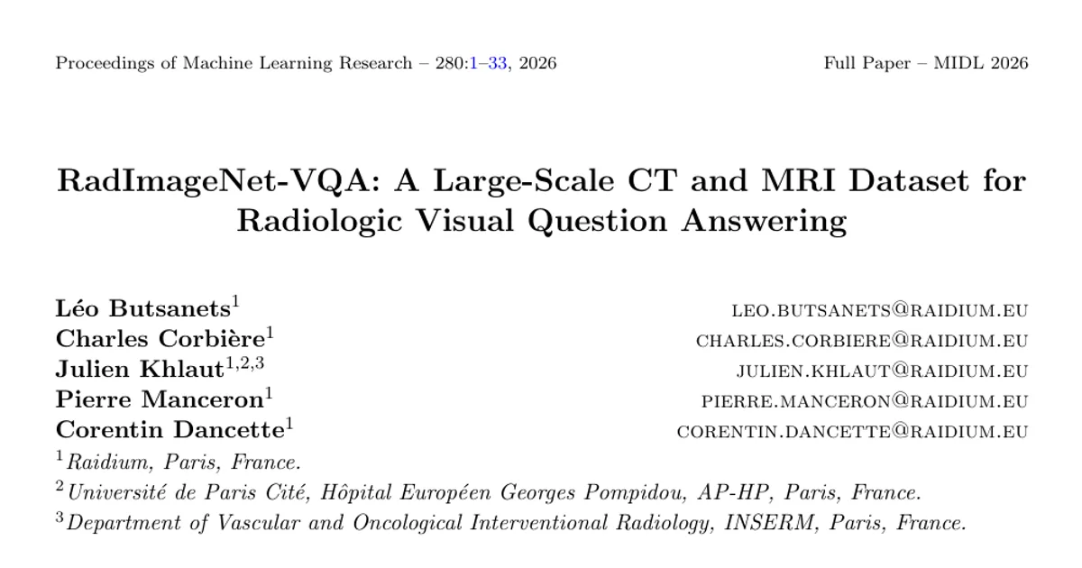 RadImageNet-VQA: A Large-Scale CT and MRI Dataset for Radiologic Visual Question Answering