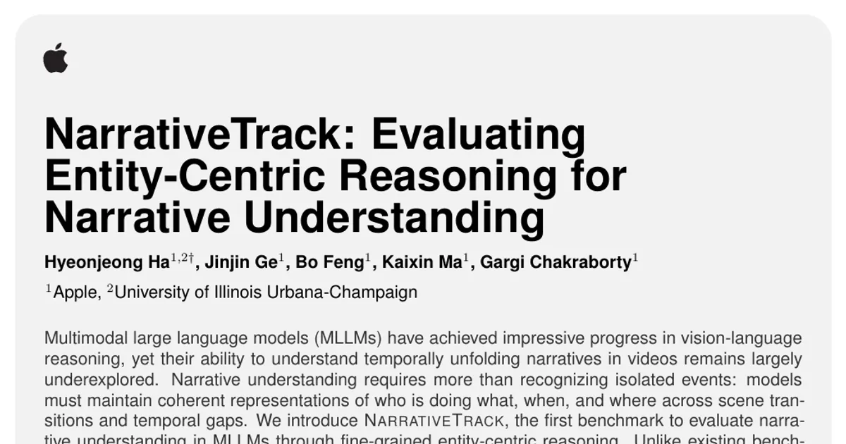 NarrativeTrack: Evaluating Entity-Centric Reasoning for Narrative Understanding