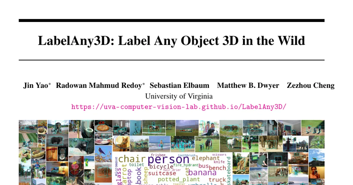 LabelAny3D: Label Any Object 3D in the Wild