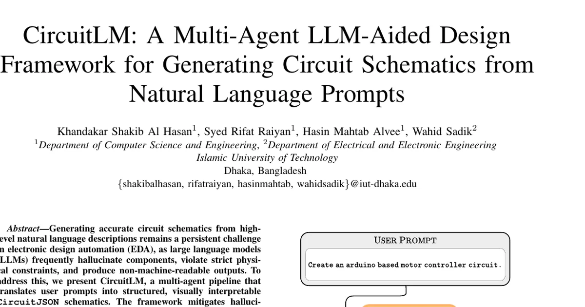 CircuitLM: A Multi-Agent LLM-Aided Design Framework for Generating Circuit Schematics from Natural Language Prompts