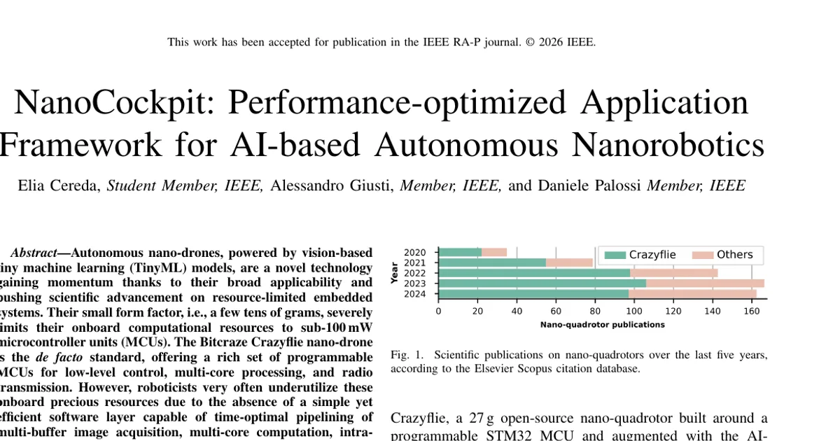 NanoCockpit: Performance-optimized Application Framework for AI-based Autonomous Nanorobotics