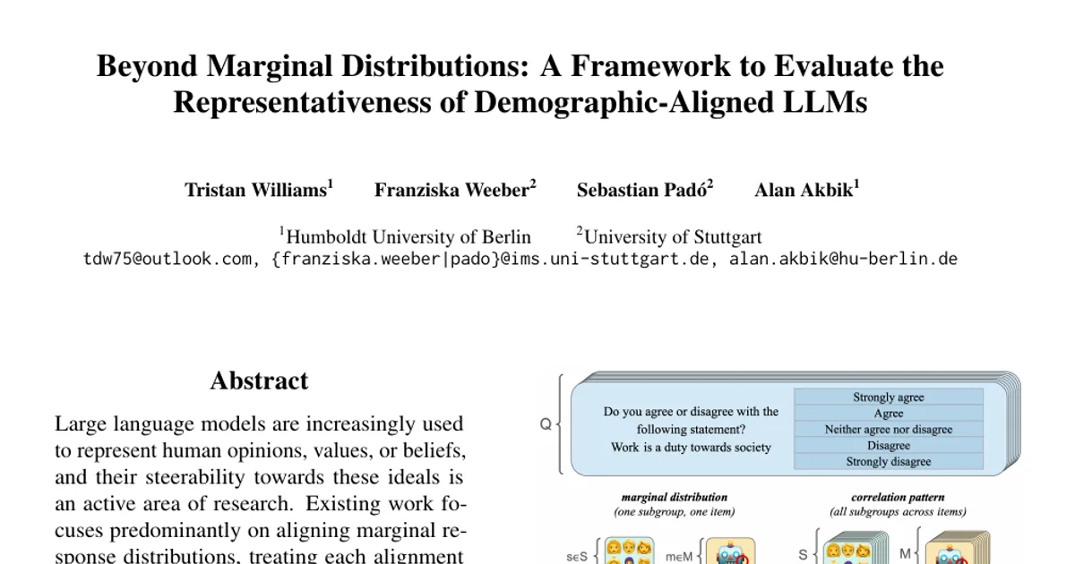 Beyond Marginal Distributions: A Framework to Evaluate the Representativeness of Demographic-Aligned LLMs