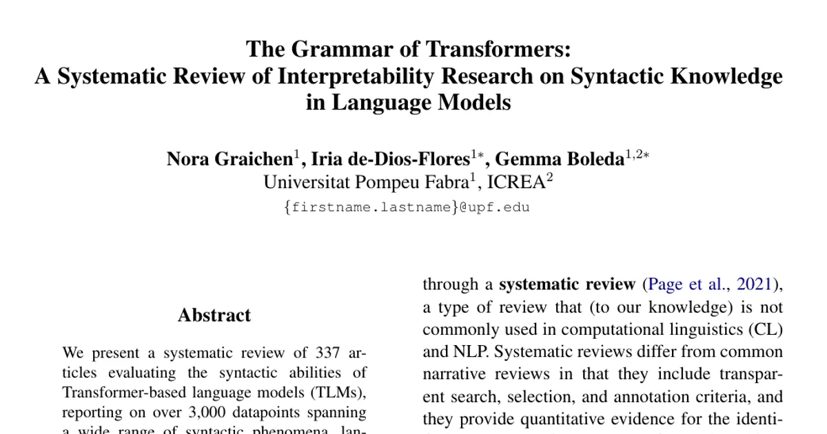 The Grammar of Transformers: A Systematic Review of Interpretability Research on Syntactic Knowledge in Language Models