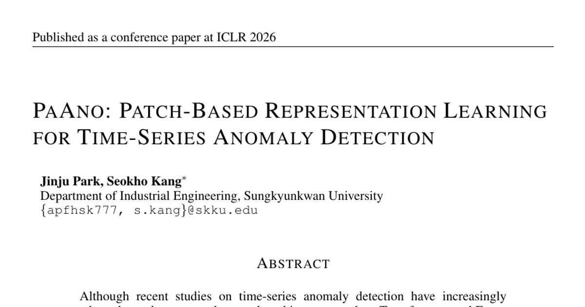 PaAno: Patch-Based Representation Learning for Time-Series Anomaly Detection