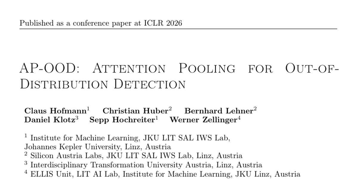 AP-OOD: Attention Pooling for Out-of-Distribution Detection