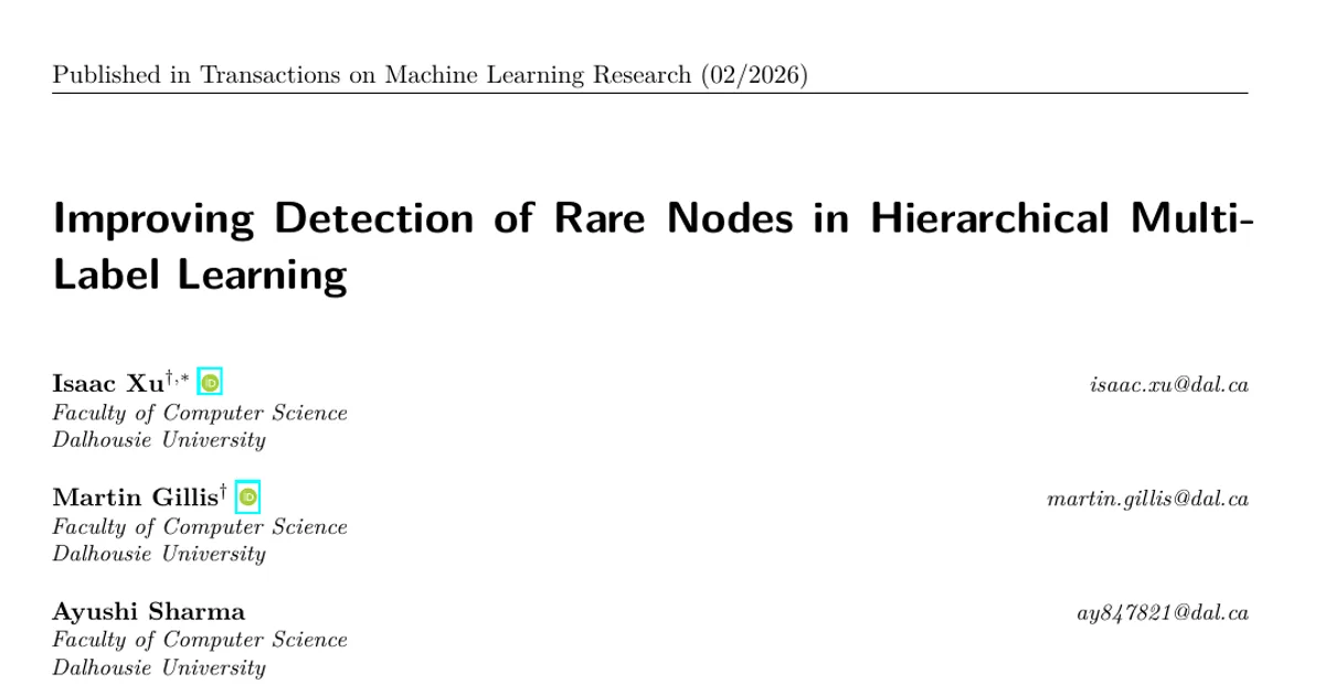Improving Detection of Rare Nodes in Hierarchical Multi-Label Learning