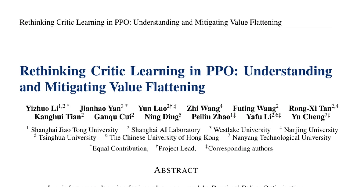 Rethinking Critic Learning in PPO: Understanding and Mitigating Value Flattening