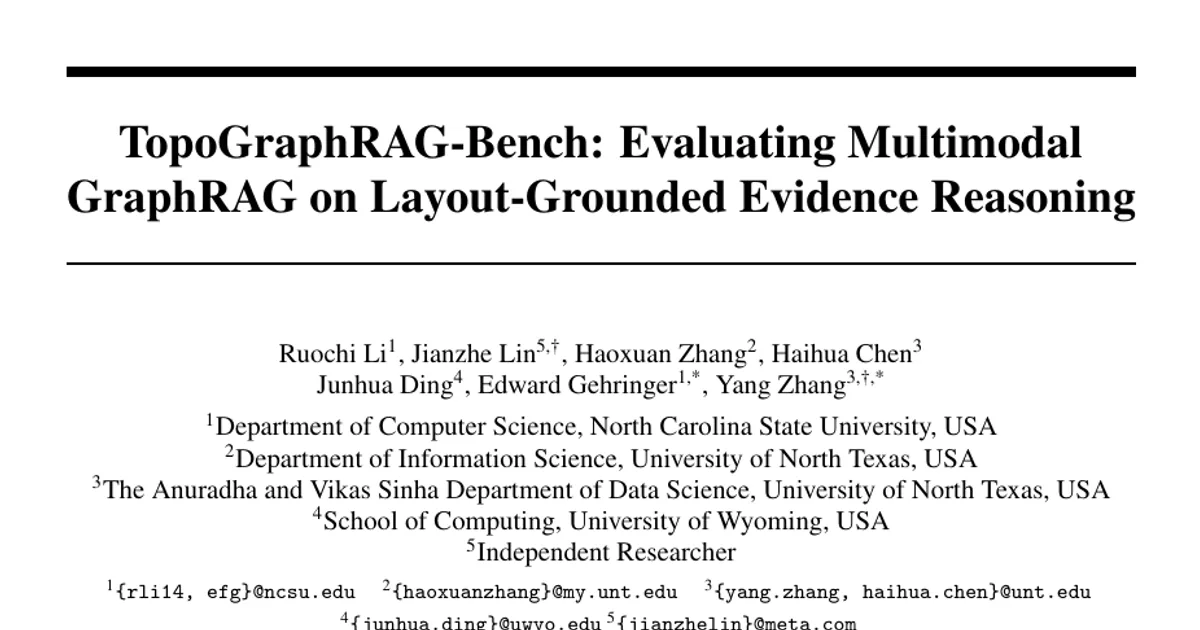 TopoGraphRAG-Bench: Evaluating Multimodal GraphRAG on Layout-Grounded Evidence Reasoning