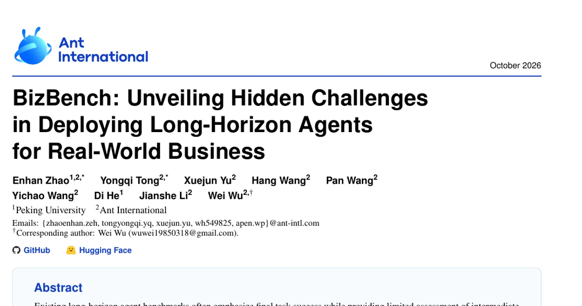 BizBench: Unveiling Hidden Challenges in Deploying Long-Horizon Agents for Real-World Business