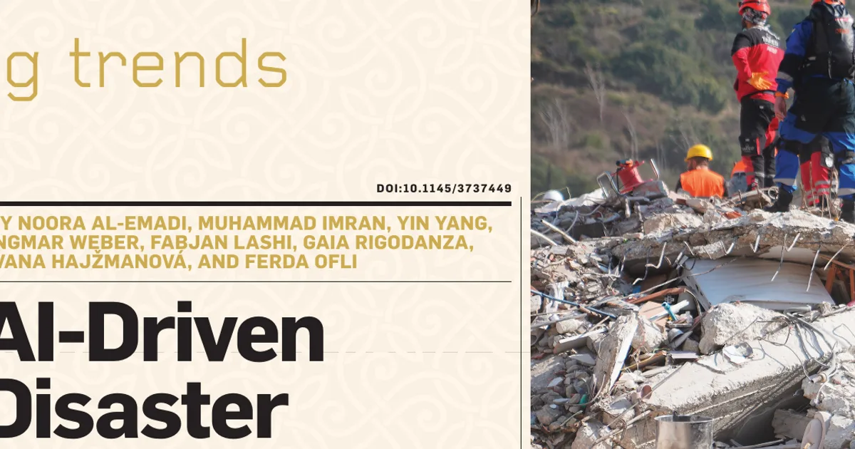 AI-Driven Disaster Response and Displacement Monitoring