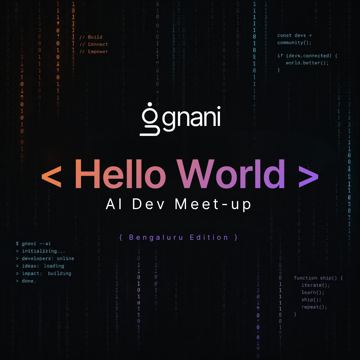 <Hello World> AI Dev Meet-up