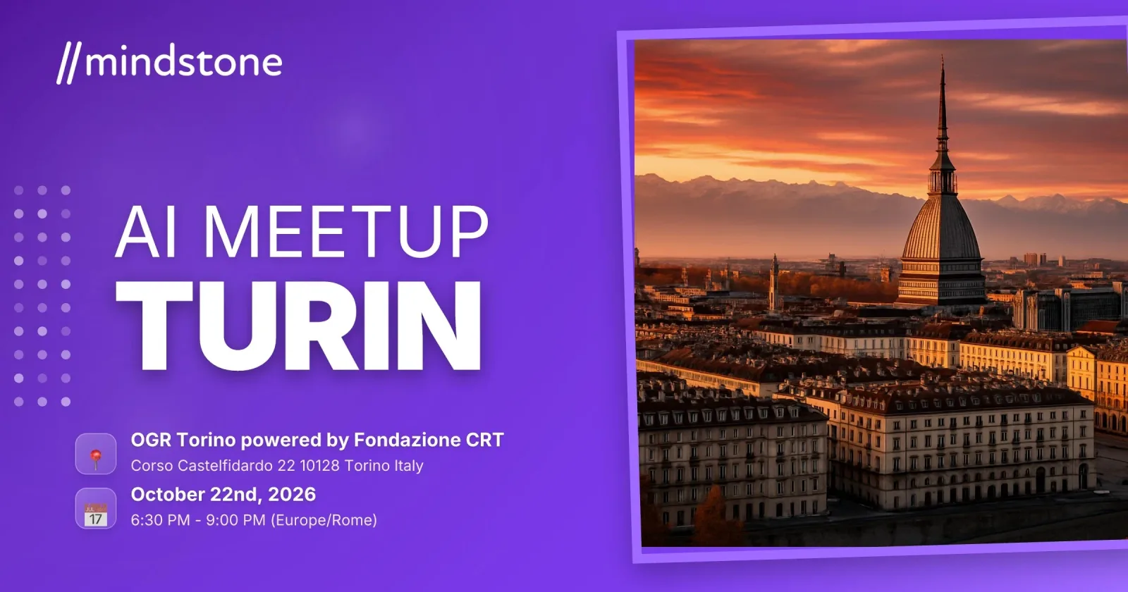 Mindstone Turin October AI Meetup