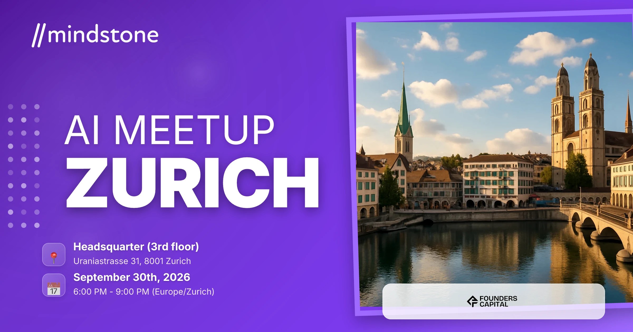 Mindstone Zurich September AI Meetup