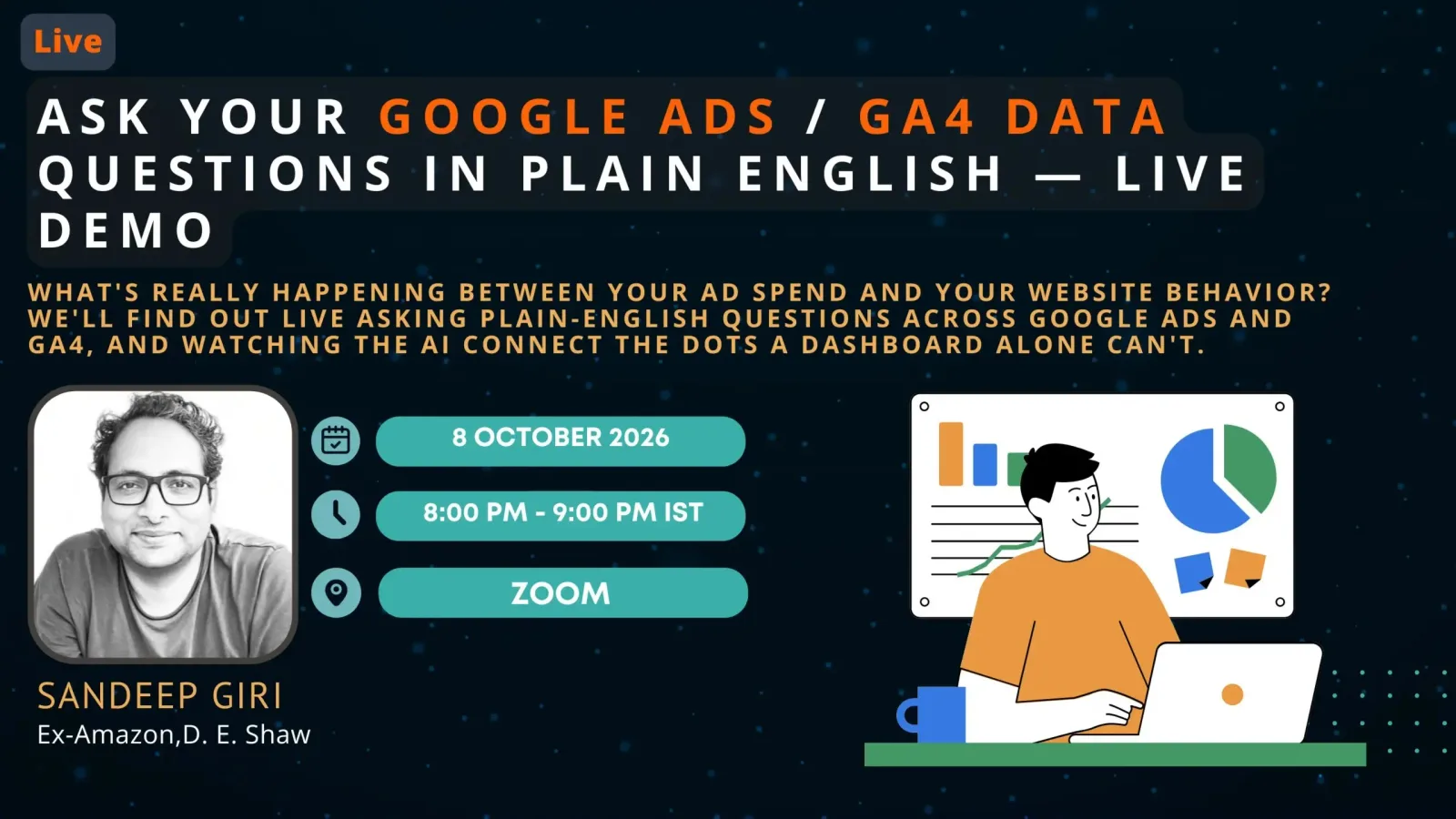 Ask Your Google Ads / GA4 Data Questions in Plain English - Live Demo