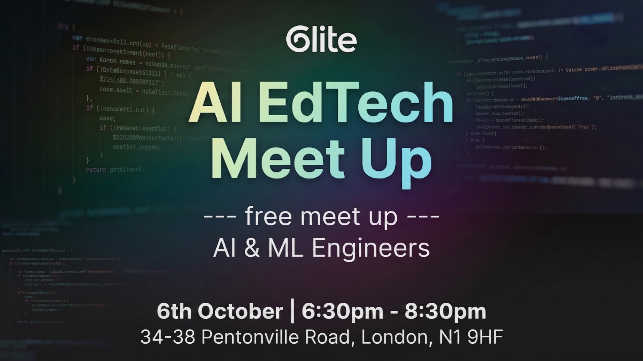 AI-Powered Education Meetup - Tuesday 6th October
