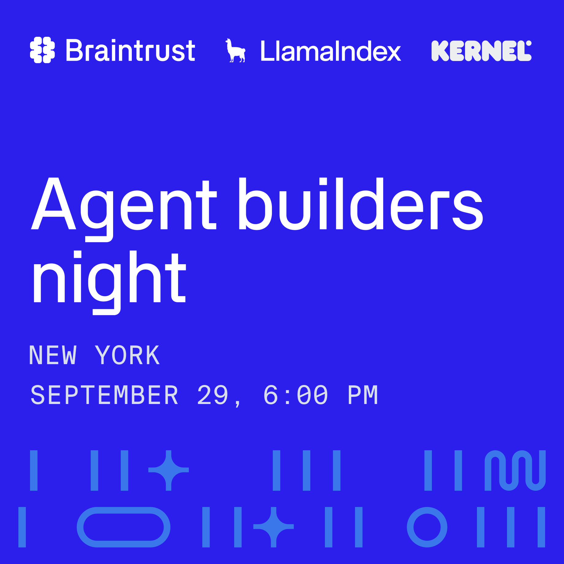 Agent builders night - NYC