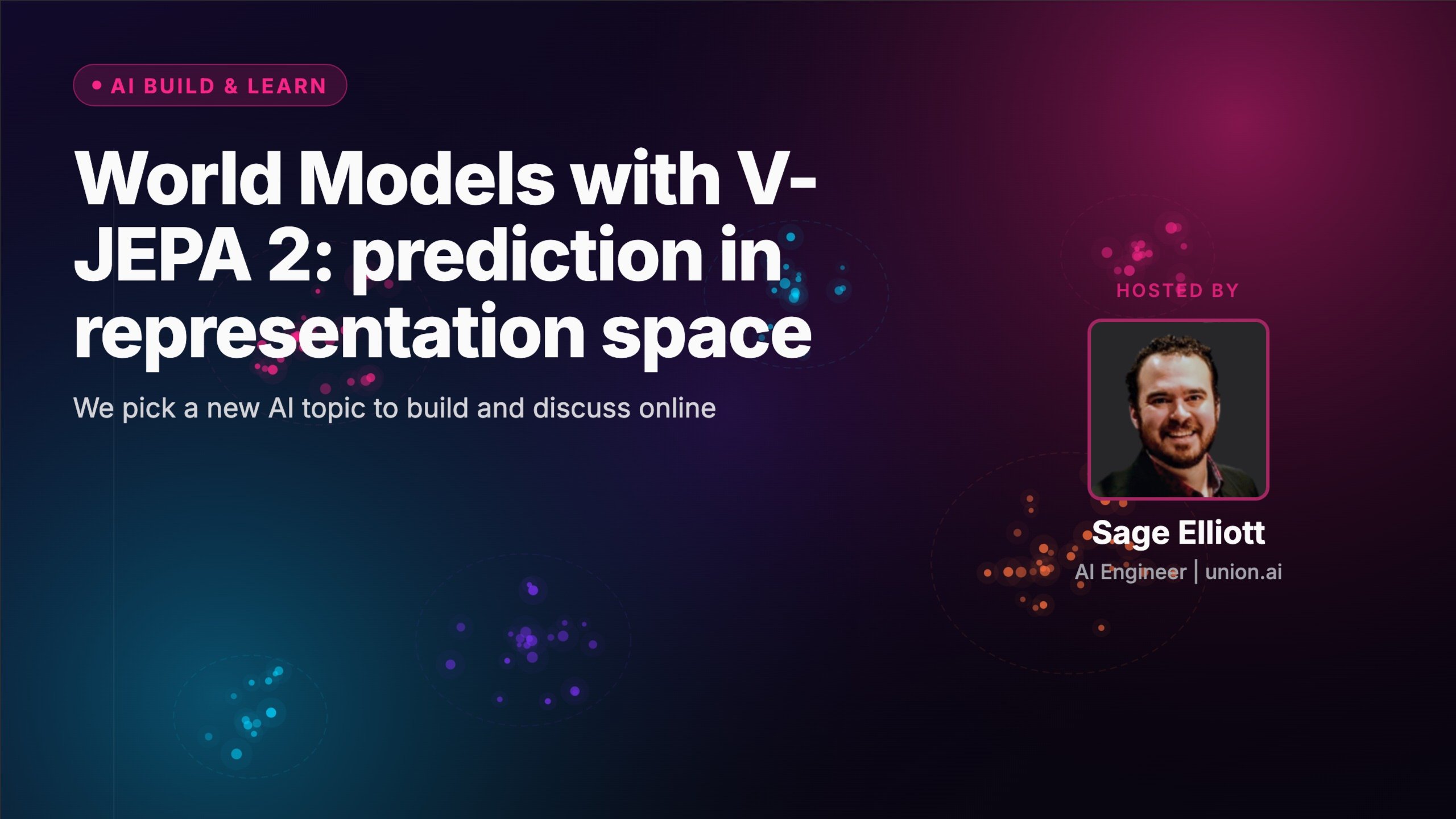World Models with V-JEPA 2: prediction in representation space