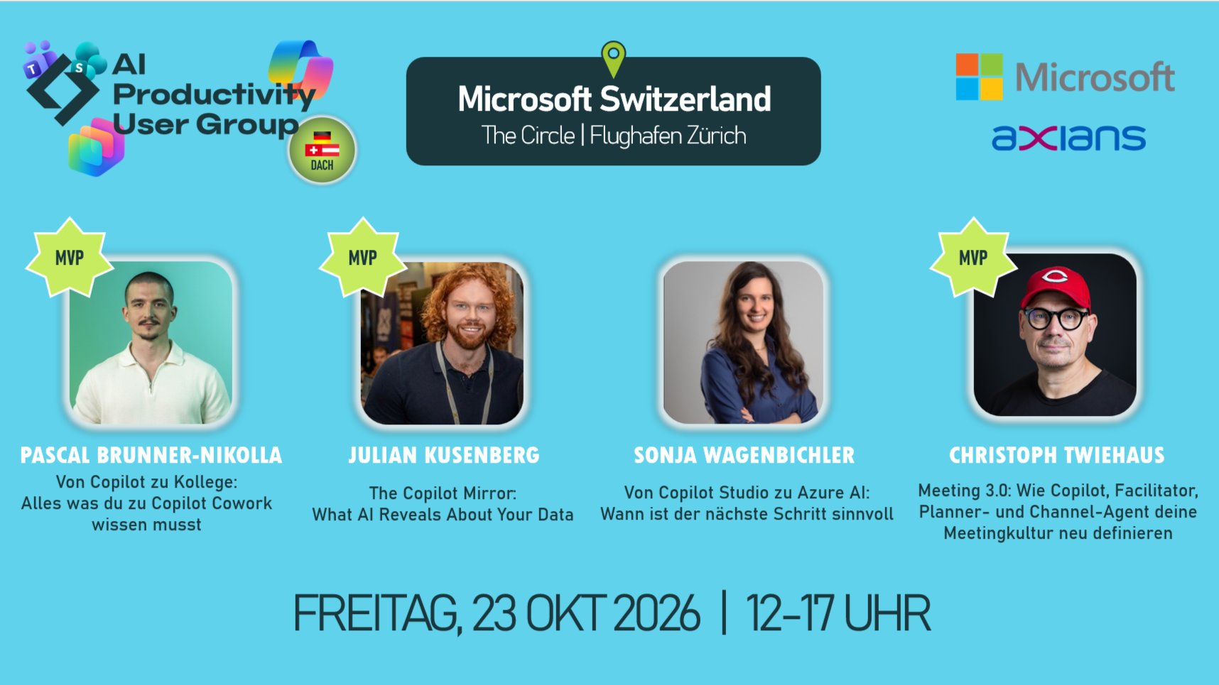 Oktober 2026 @ Microsoft Switzerland, The Cirlce