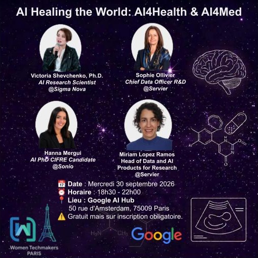 [WTM Paris x Google] AI Healing the World: AI4Health & AI4Med 💜