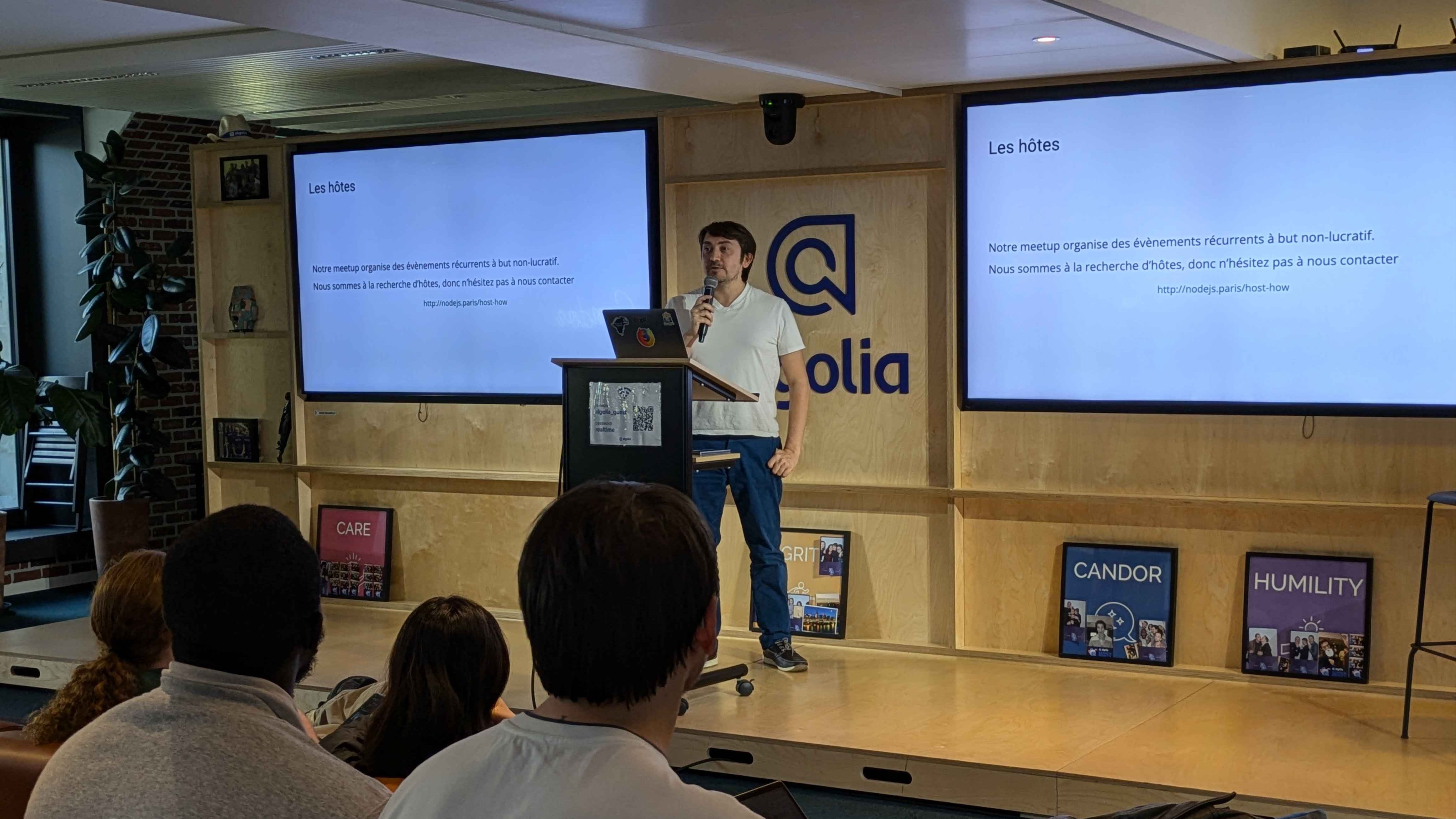 Node.js Paris, Épisode #1 Saison 14 - Algolia