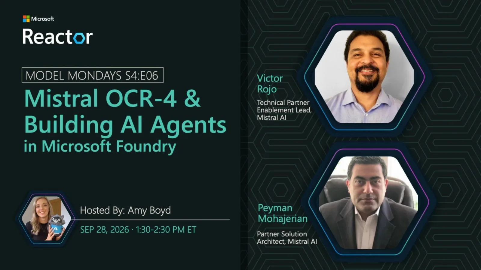 Model Mondays Mistral OCR-4 and Building AI Agents in Microsoft Foundry