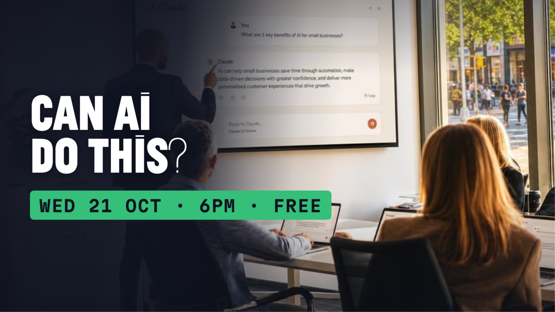 AI Clinic 02: Can AI actually do this? Bring the task and find out