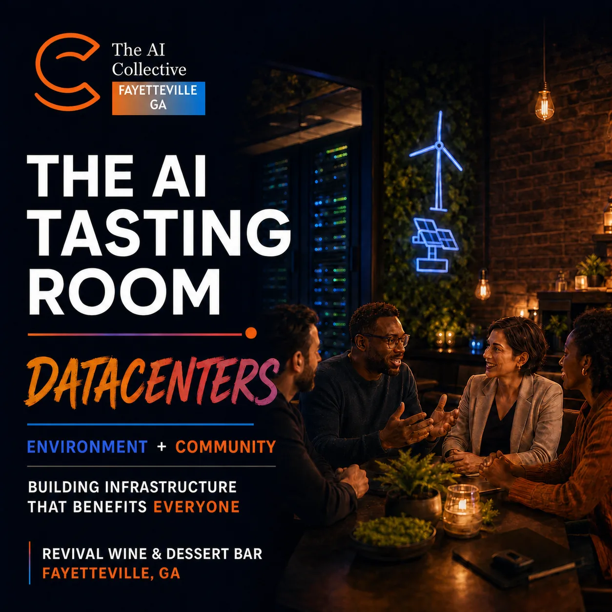 The AI Tasting Room (w/ The AI Collective Fayetteville)
