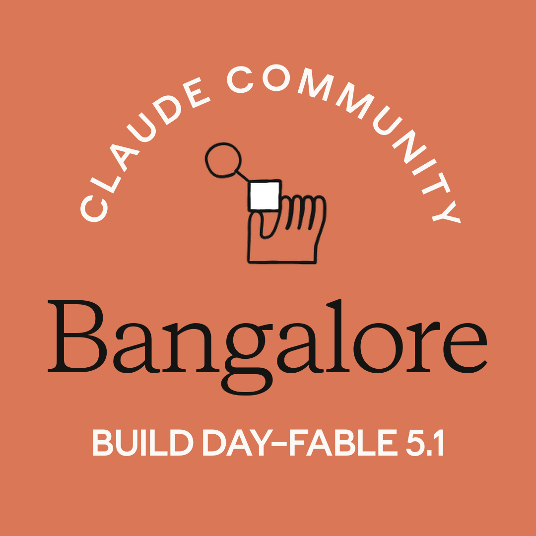 Bangalore | Claude Fable Build Day: Creature Commons Day 1
