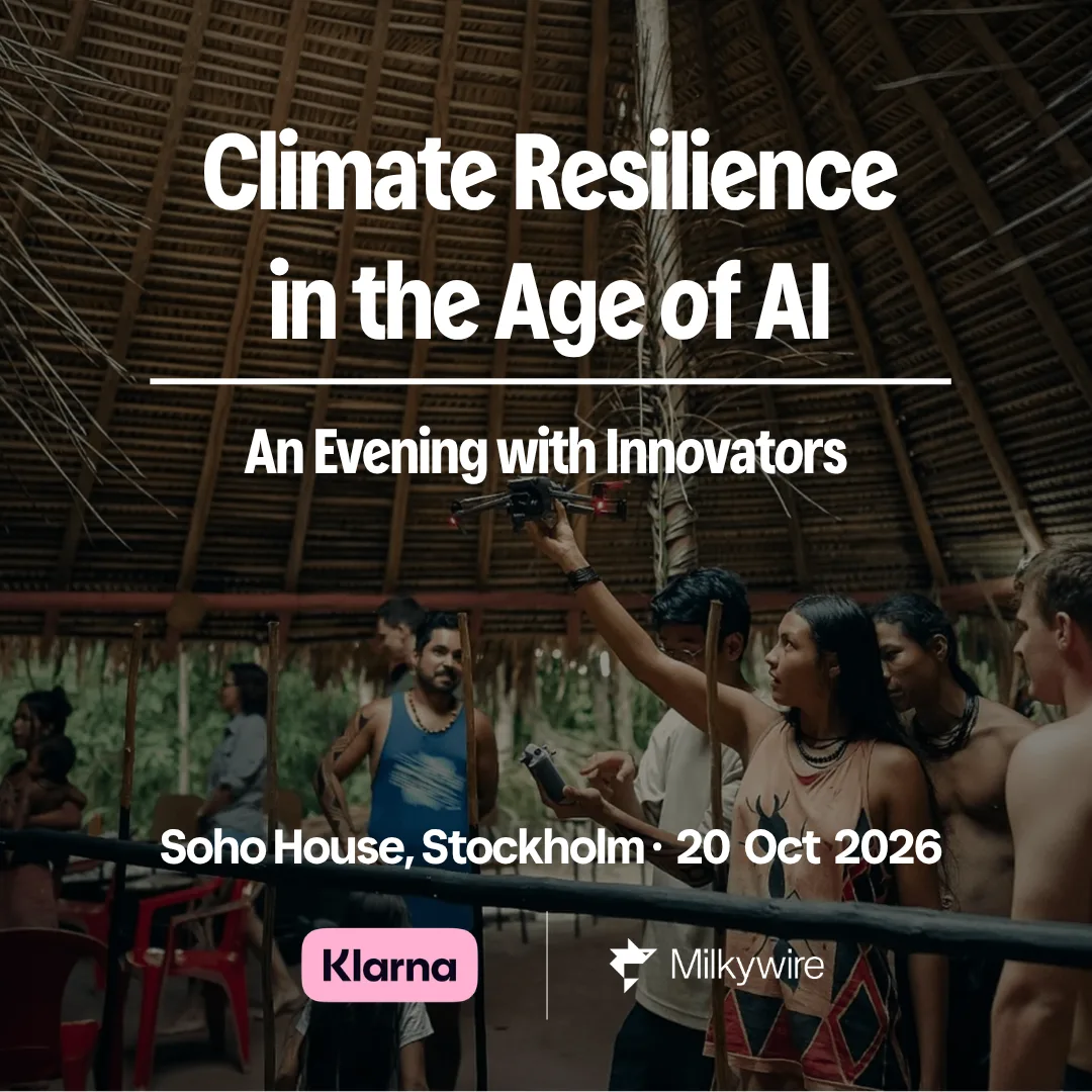 Climate Resilience in the Age of AI – An Evening with Innovators