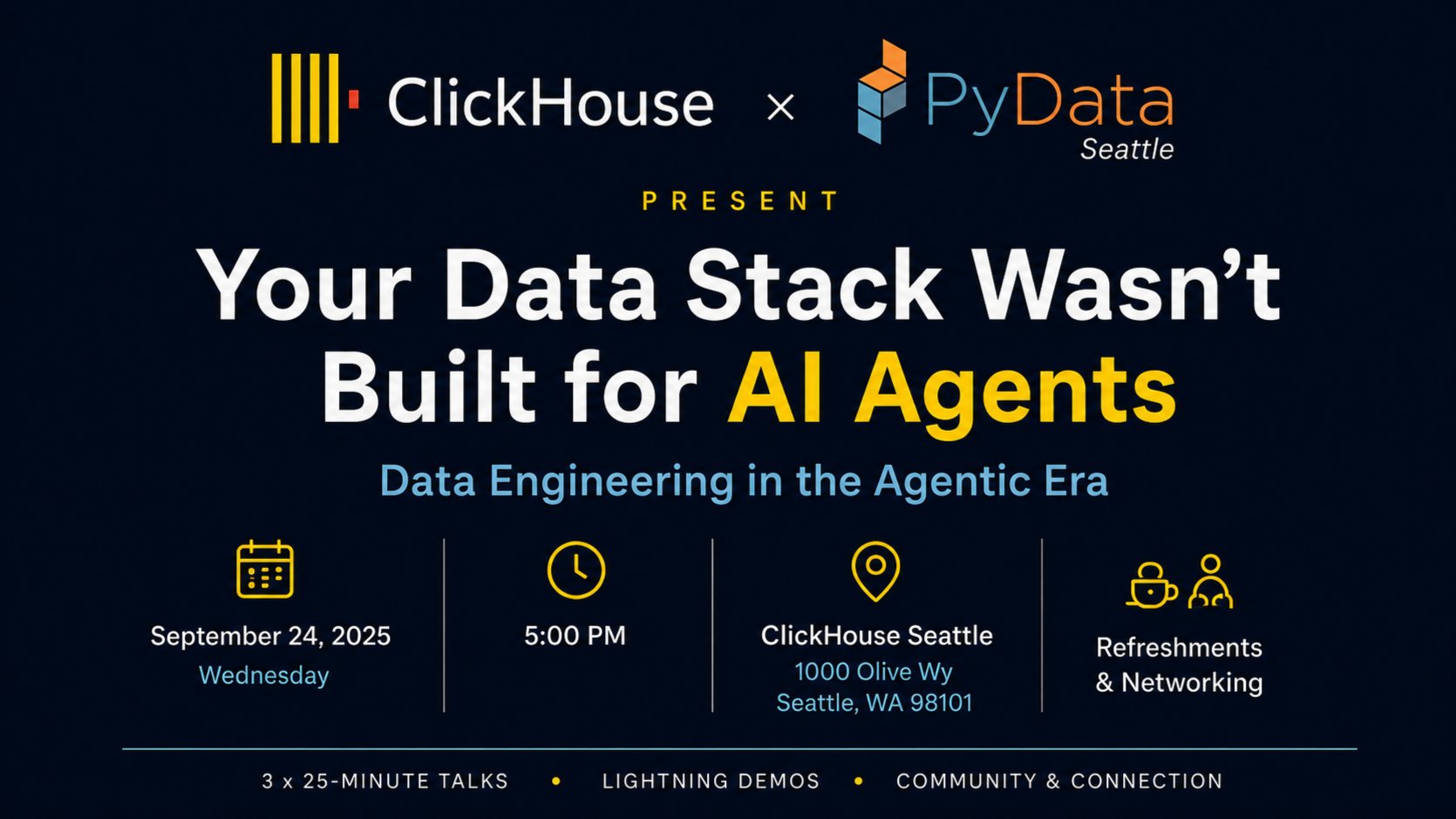 Your Data Stack Wasn’t Built for AI Agents at ClickHouse