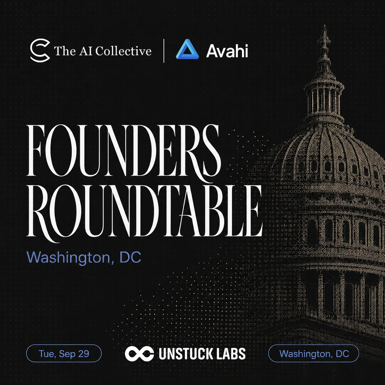 🧠 AI Founders Roundtable with The AI Collective DC x Avahi