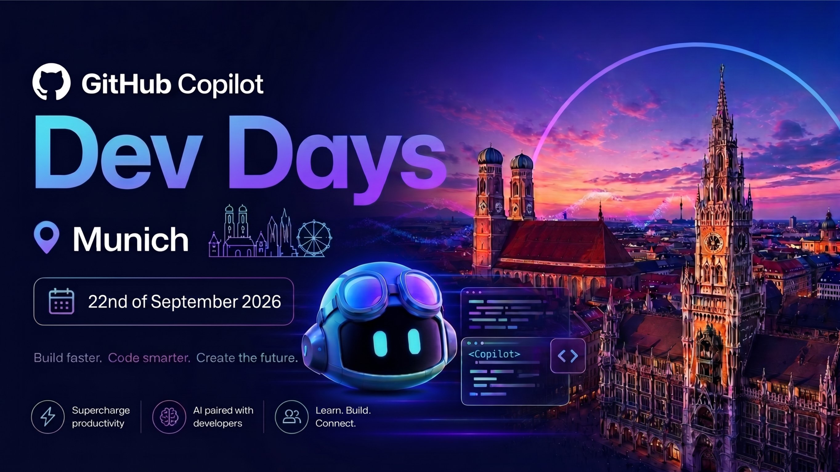 GitHub Copilot Dev Days | Munich [Eventbrite required]