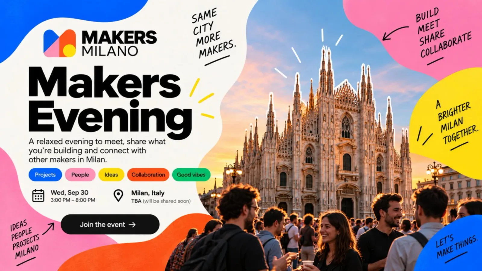Makers Evening — #1 Milan’s Makers Community