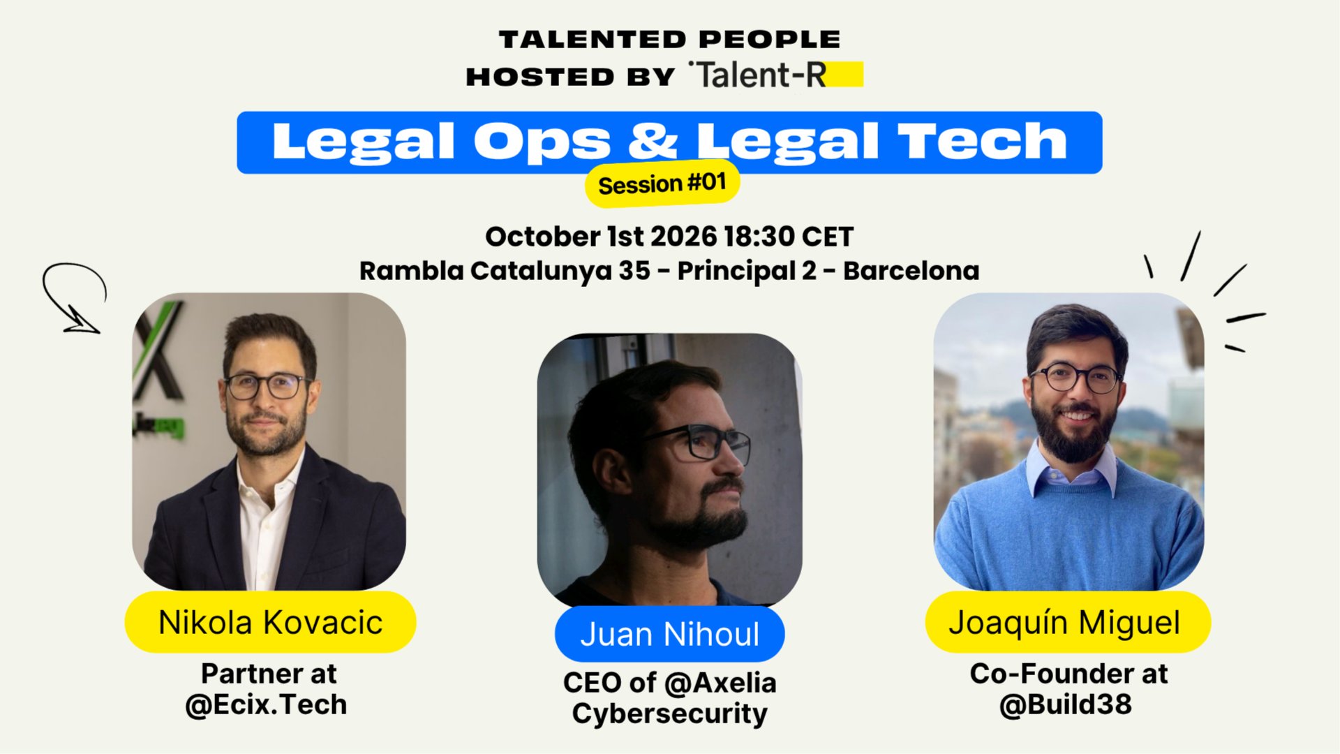 CISO Legal Tech Session #01