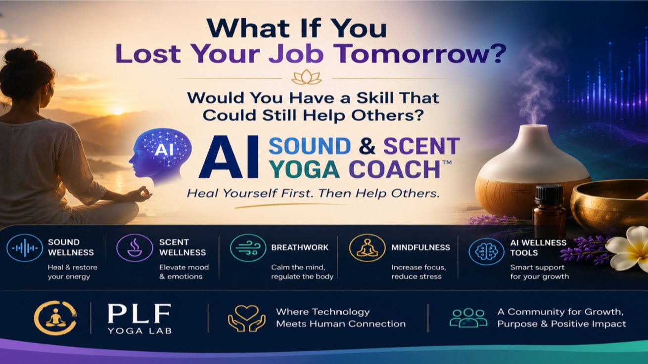Learn a Skill AI Can Never Replace Discover AI Sound & Scent Yoga Coach