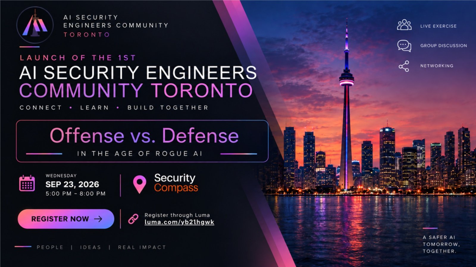 Launch Event - AI Security Engineer Toronto