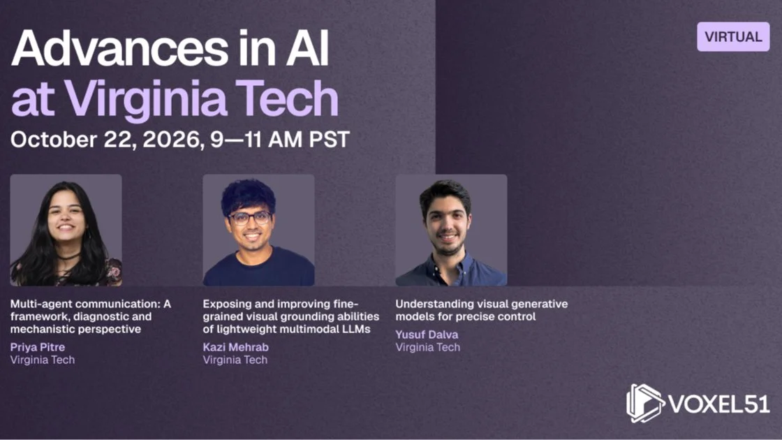 Oct 22 - Advances in AI at Virginia Tech