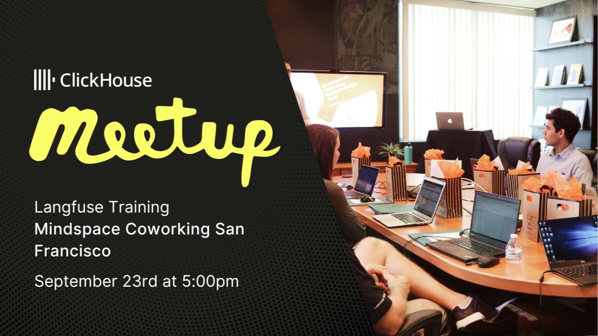 Hands-on training: Agent Observability with Langfuse in San Francisco