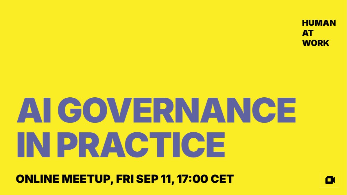 AI Governance in Practice