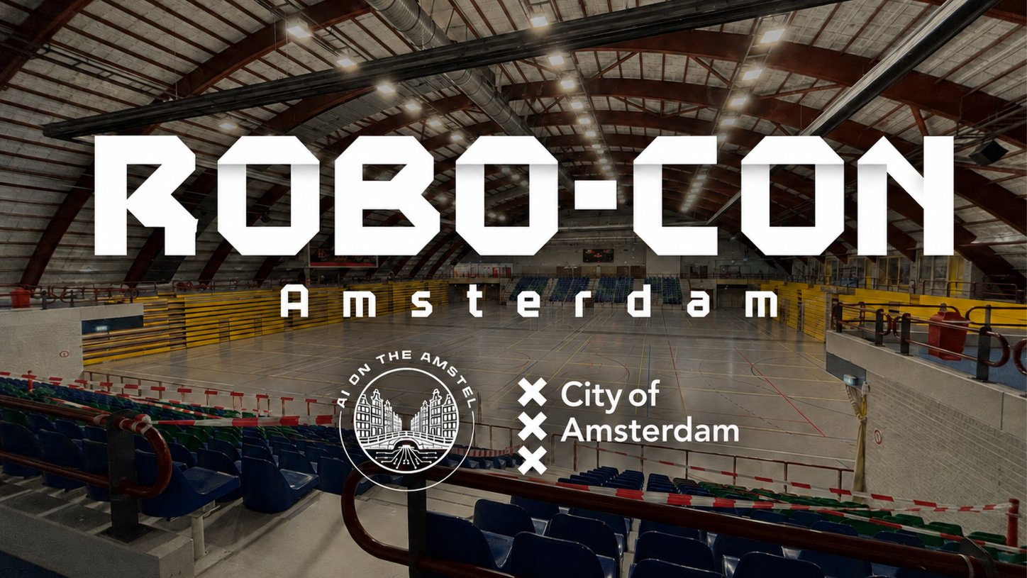 Robot-Con @ Amsterdam's Biggest Basketball Arena