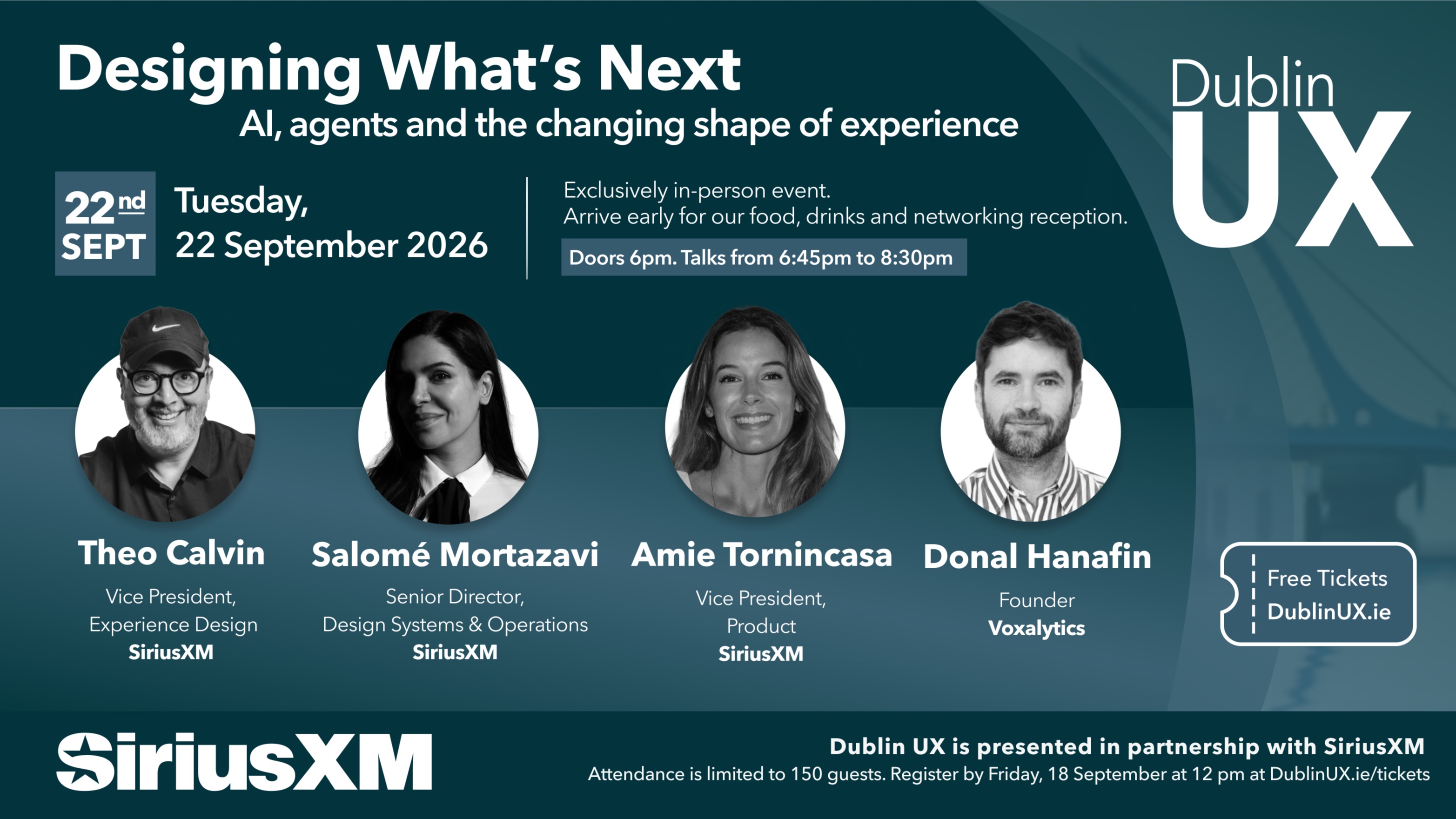 Designing What’s Next with Dublin UX & SiriusXM