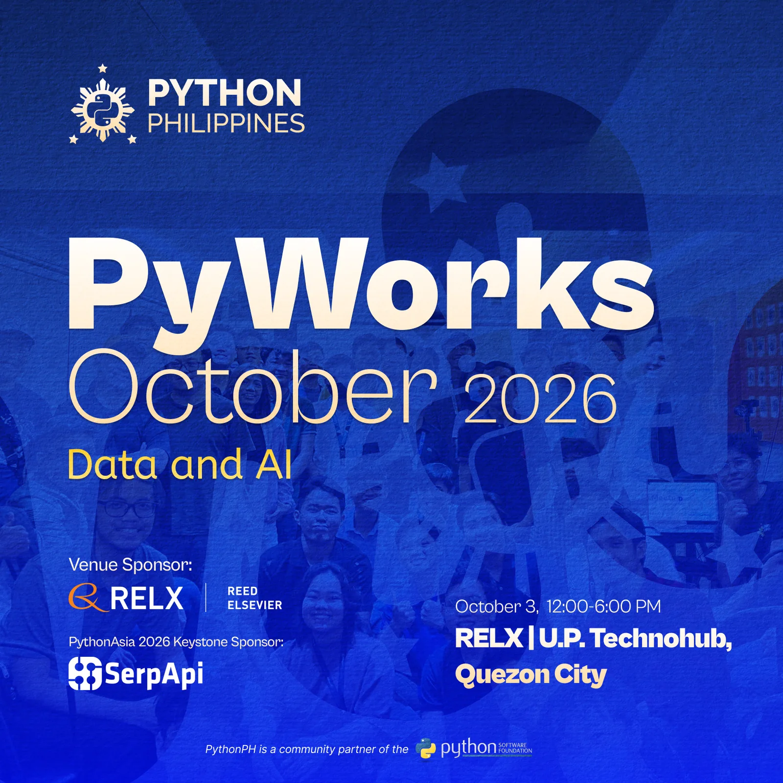 PyWorks October 2026: Data and AI w/ RELX